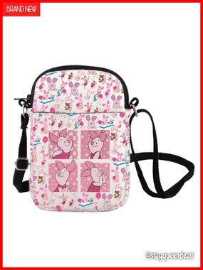 FOTAP Polyester Crossbody Bag Cartoon Messenger Bag Casual Travel Gift
